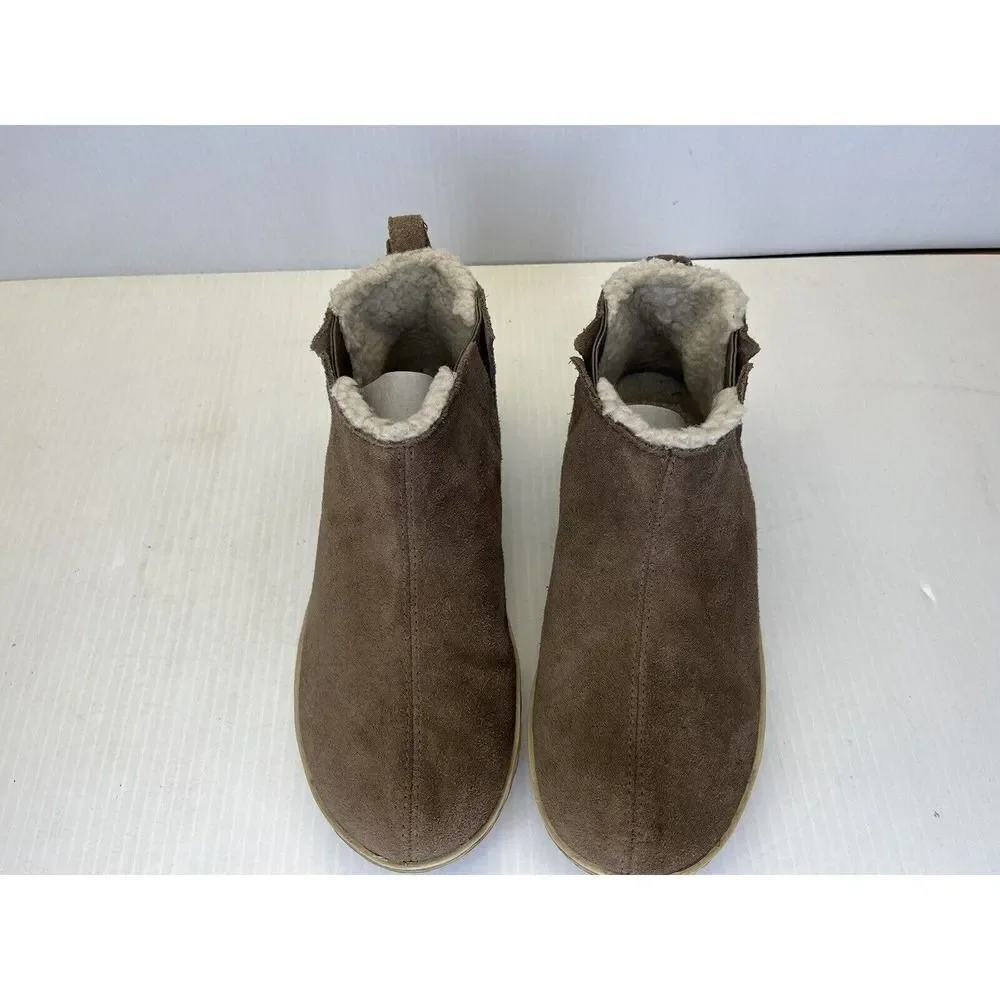 L L Bean Womens Mountain Boot Slipper Leather Size 6M